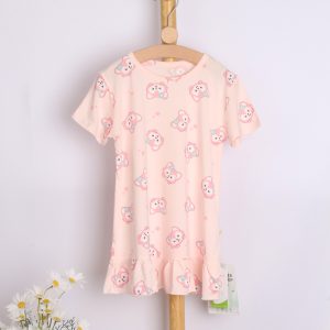 Short-sleeved princess nightgown 100-140