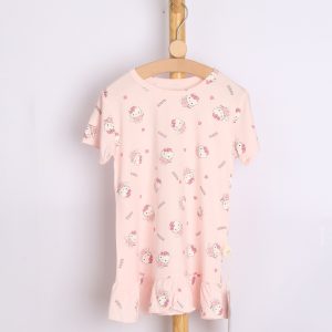 Short-sleeved princess nightgown 100-140
