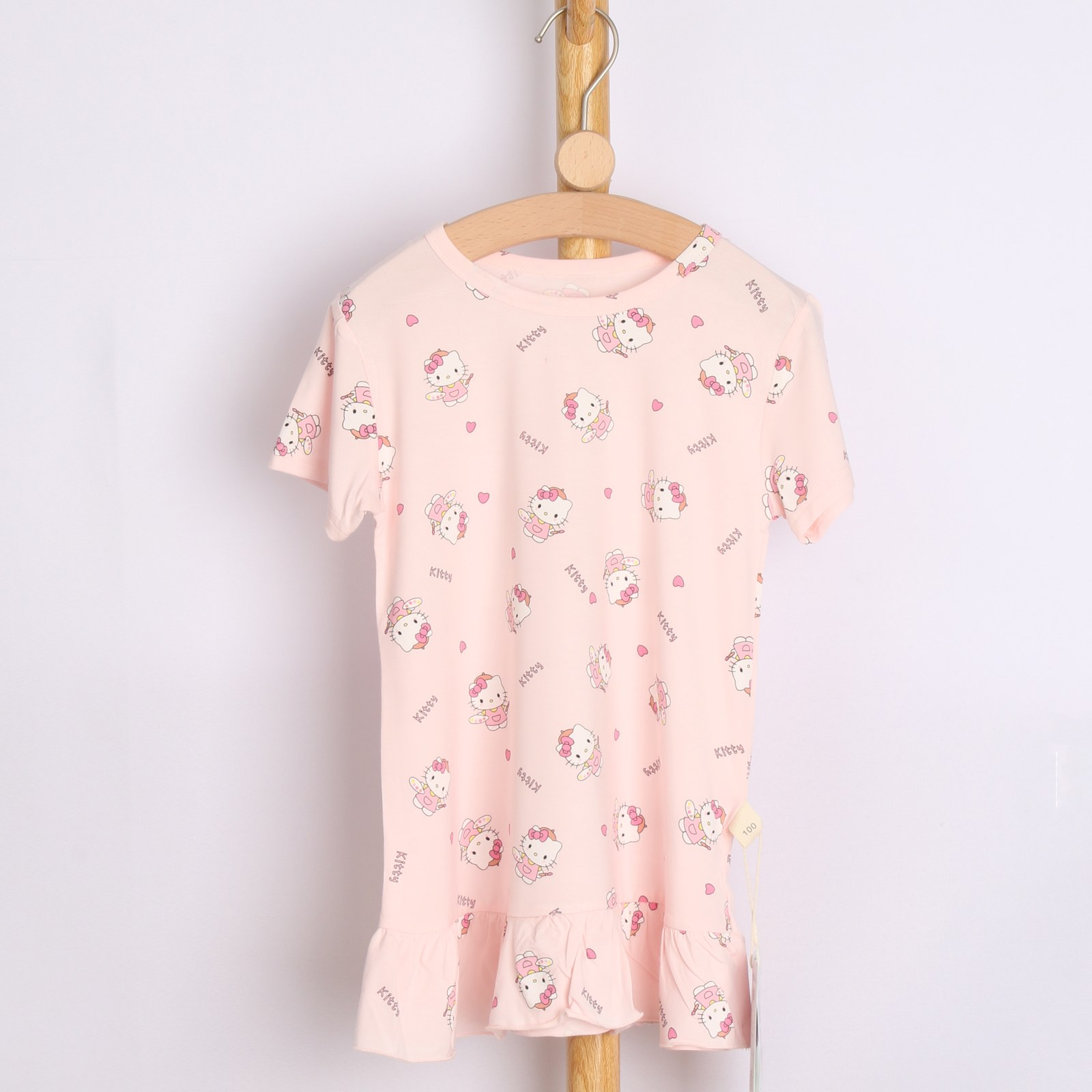 Short-sleeved princess nightgown 100-140