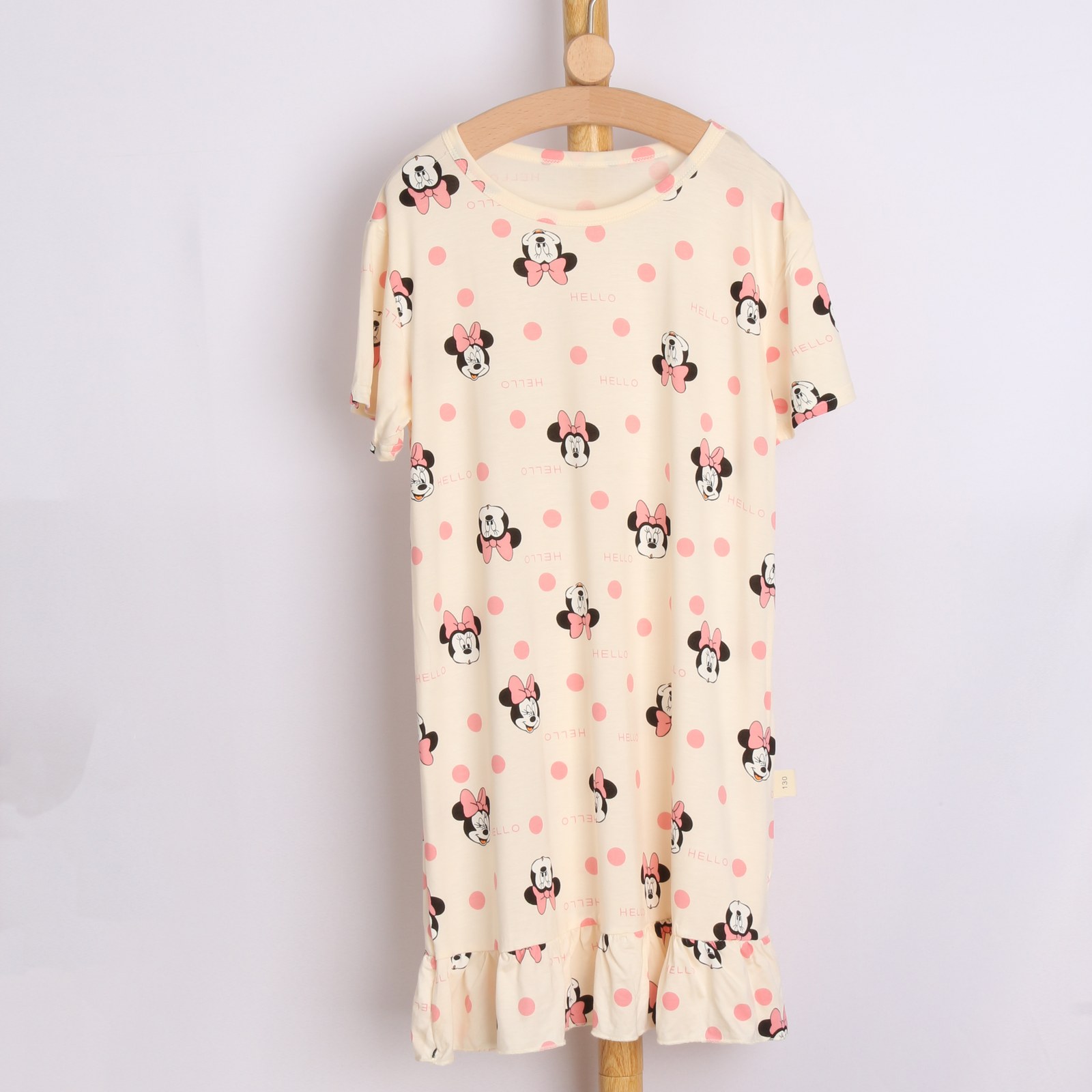 Short-sleeved princess nightgown 100-140