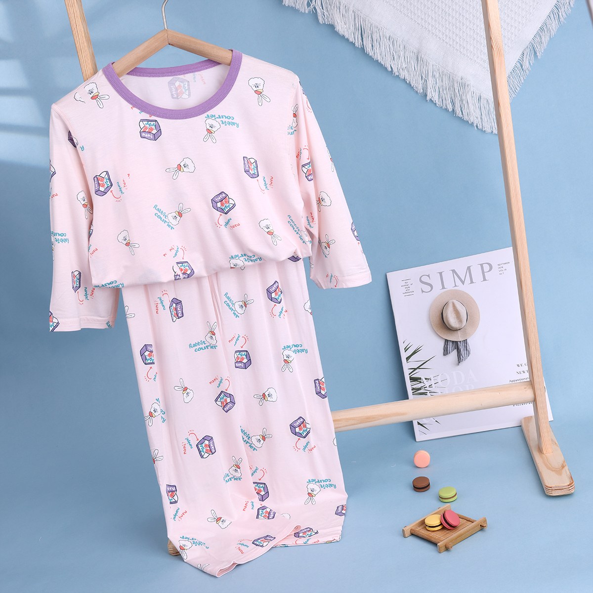 Yassel air conditioning suit (eight-quarter sleeves) 130-160