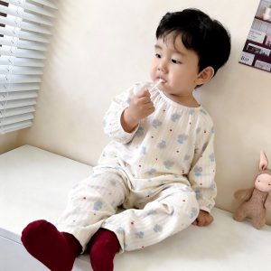 Version 2.0 air-washed cotton gauze home clothes 90-130
