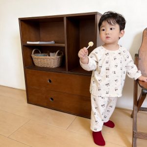 Version 2.0 air-washed cotton gauze home clothes 90-130