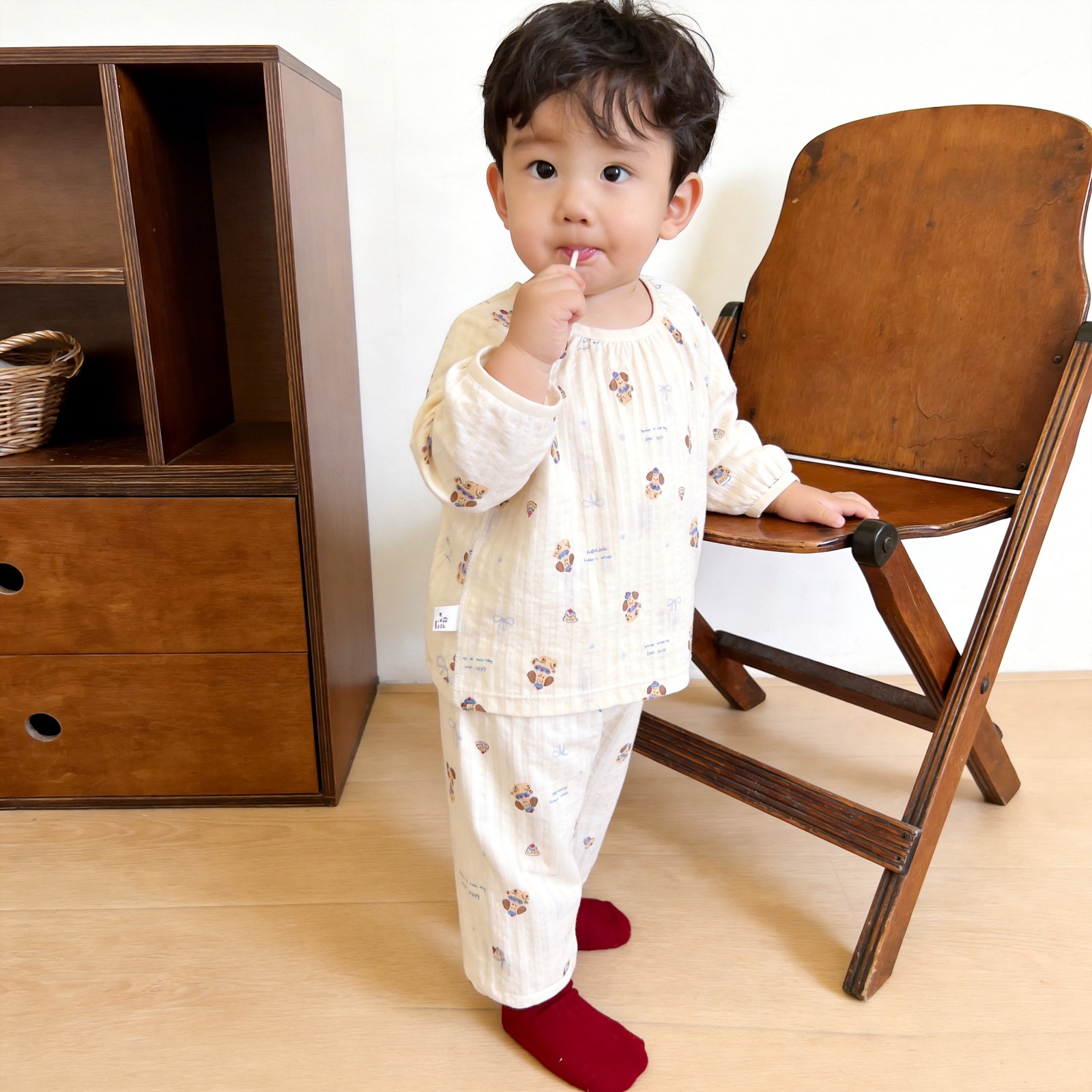 Version 2.0 air-washed cotton gauze home clothes 90-130