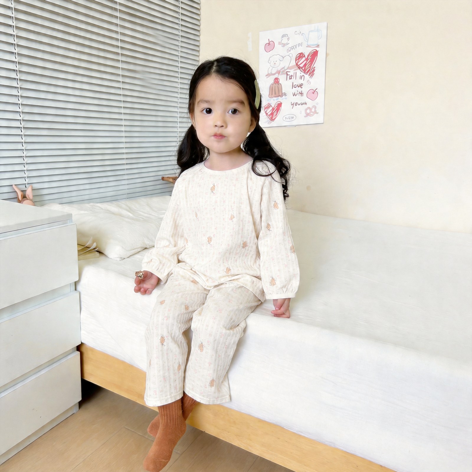 Version 2.0 air-washed cotton gauze home clothes 90-130