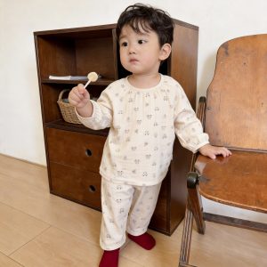 Version 2.0 air-washed cotton gauze home clothes 90-130