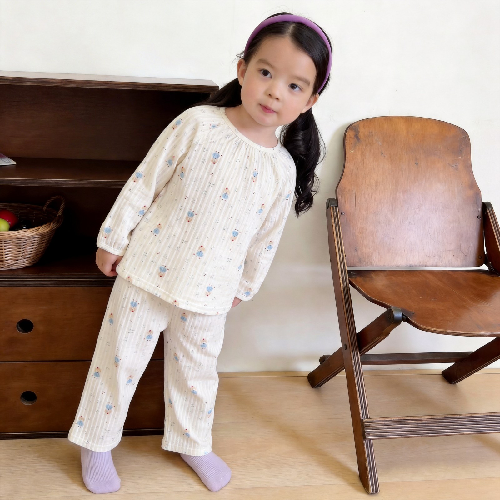 Version 2.0 air-washed cotton gauze home clothes 90-130