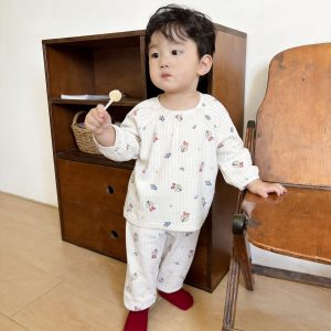 Version 2.0 air-washed cotton gauze home clothes 90-130