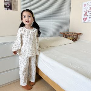 Version 2.0 air-washed cotton gauze home clothes 90-130