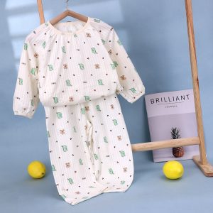 Version 2.0 air-washed cotton gauze home clothes 90-130
