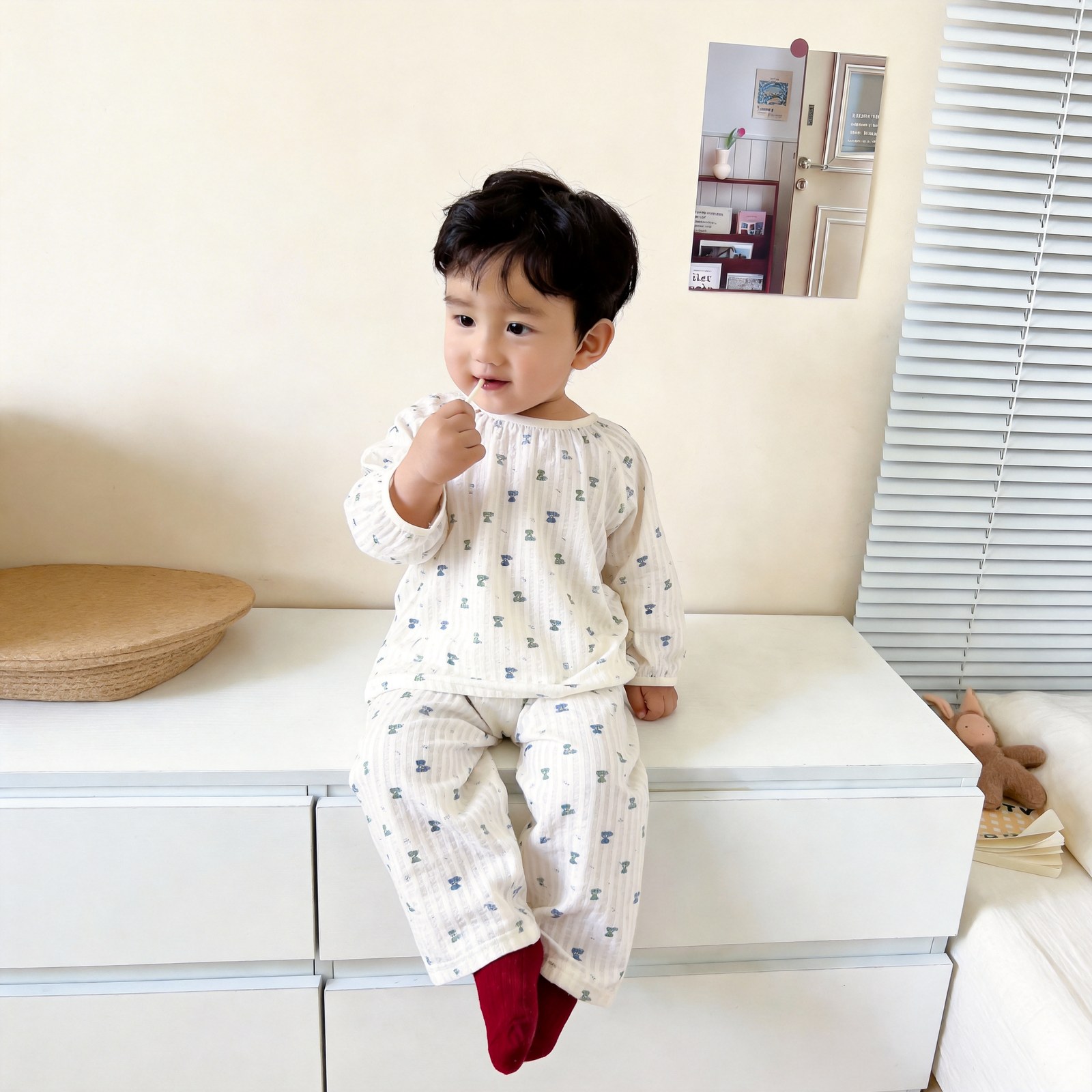 Version 2.0 air-washed cotton gauze home clothes 90-130