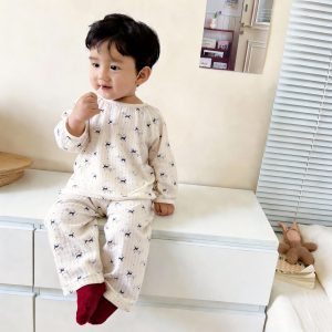 Version 2.0 air-washed cotton gauze home clothes 90-130