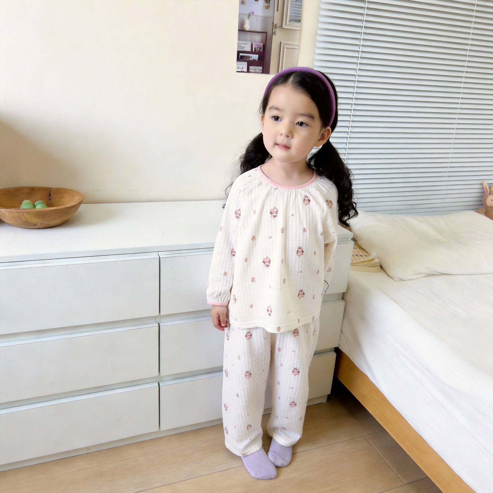 Version 2.0 air-washed cotton gauze home clothes 90-130