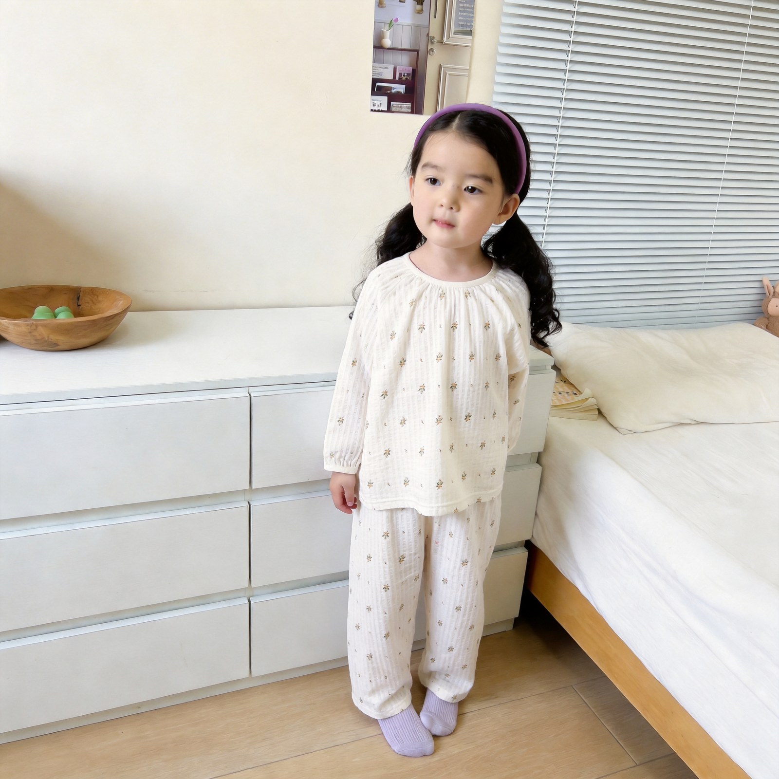 Version 2.0 air-washed cotton gauze home clothes 90-130