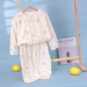 Version 2.0 air-washed cotton gauze home clothes 80-100