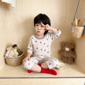 Beautiful cotton air-conditioning clothing 50.3% Lyocell 42.2% cotton 7.5% spandex (eight-quarter sleeves) 90-120