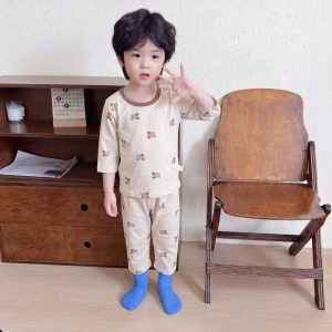 Beautiful cotton air-conditioning clothing 50.3% Lyocell 42.2% cotton 7.5% spandex (eight-quarter sleeves) 90-120