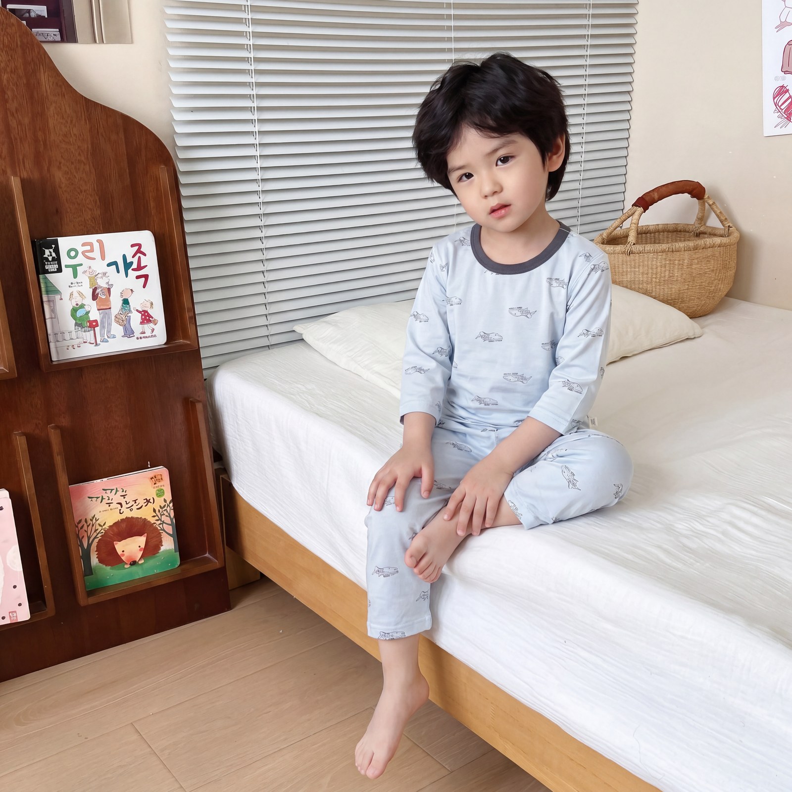 Beautiful cotton air-conditioning clothing 50.3% Lyocell 42.2% cotton 7.5% spandex (eight-quarter sleeves) 90-120