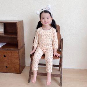 Beautiful cotton air-conditioning clothing 50.3% lyocell 42.2% cotton 7.5% spandex (eight-quarter sleeves) 130-160