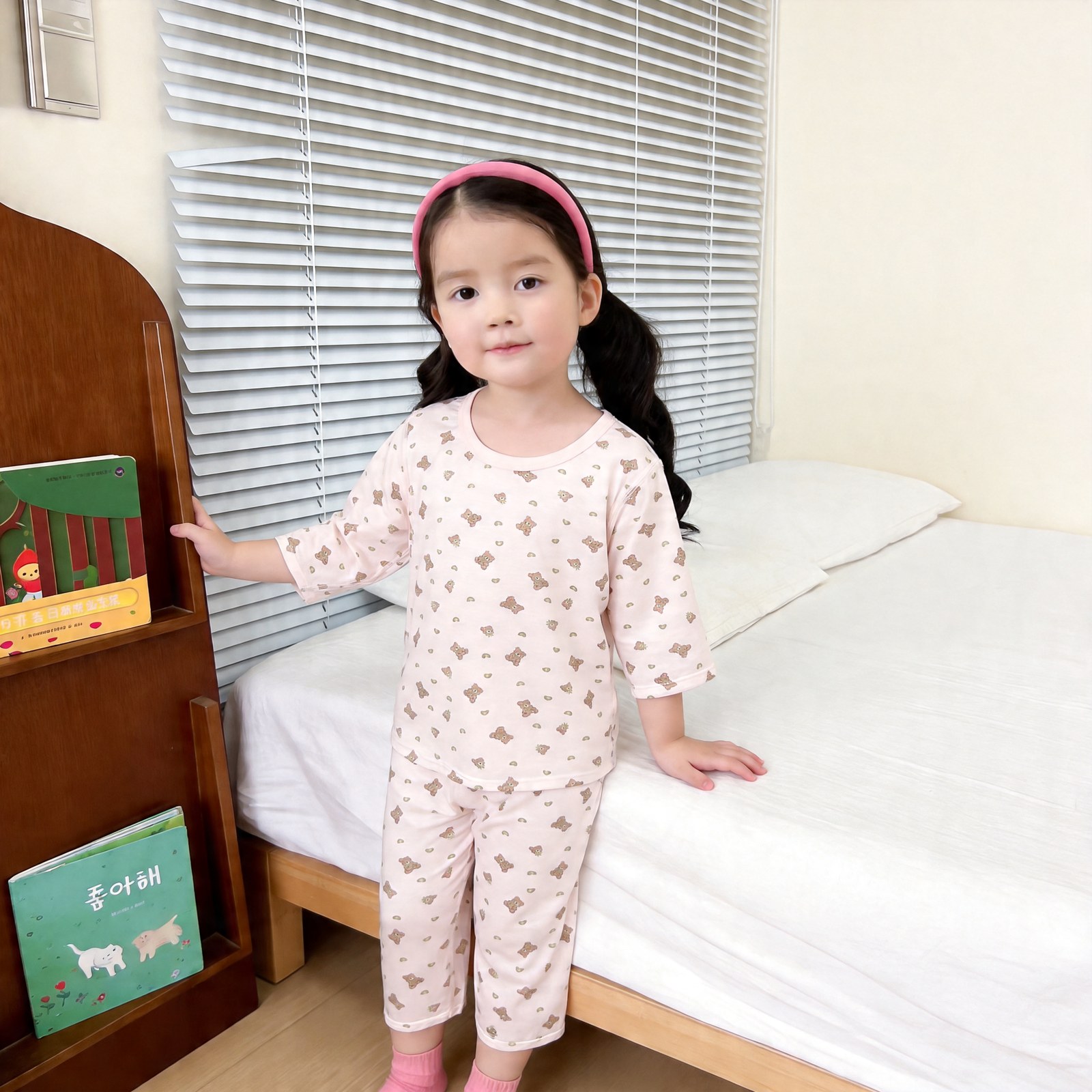 Bingshang cotton air-conditioned clothing 89.9% Lyocell 10.1% spandex (eight-quarter sleeves) 90-120