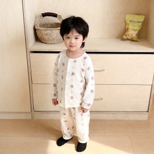 Version 2.0 air-washed cotton yarn home clothes (cardigan) 90-130