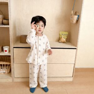 Version 2.0 air-washed cotton yarn home clothes (cardigan) 90-130