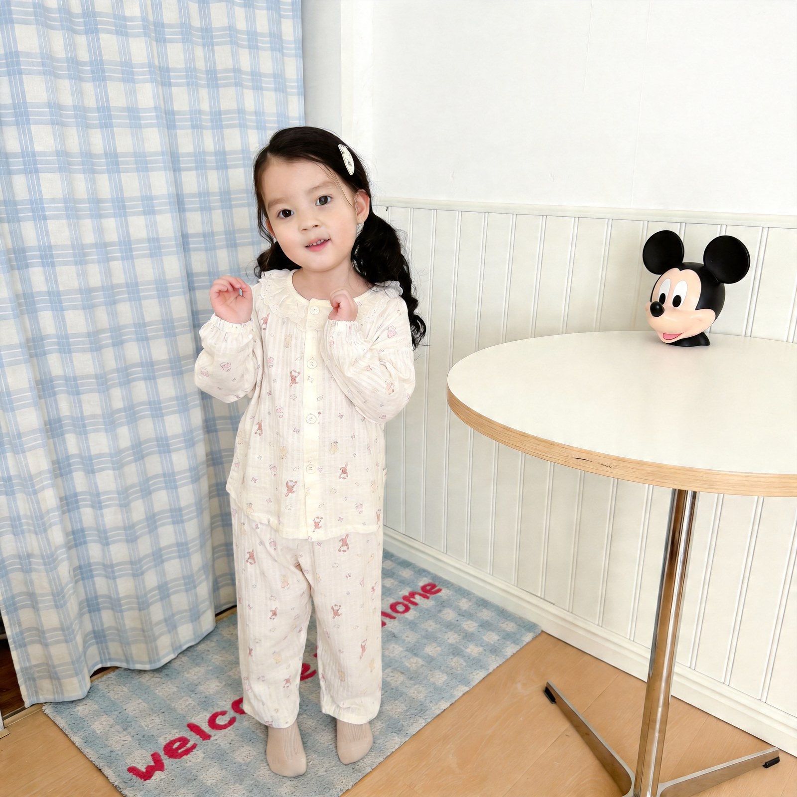 Version 2.0 air-washed cotton yarn home clothes (cardigan) 90-130