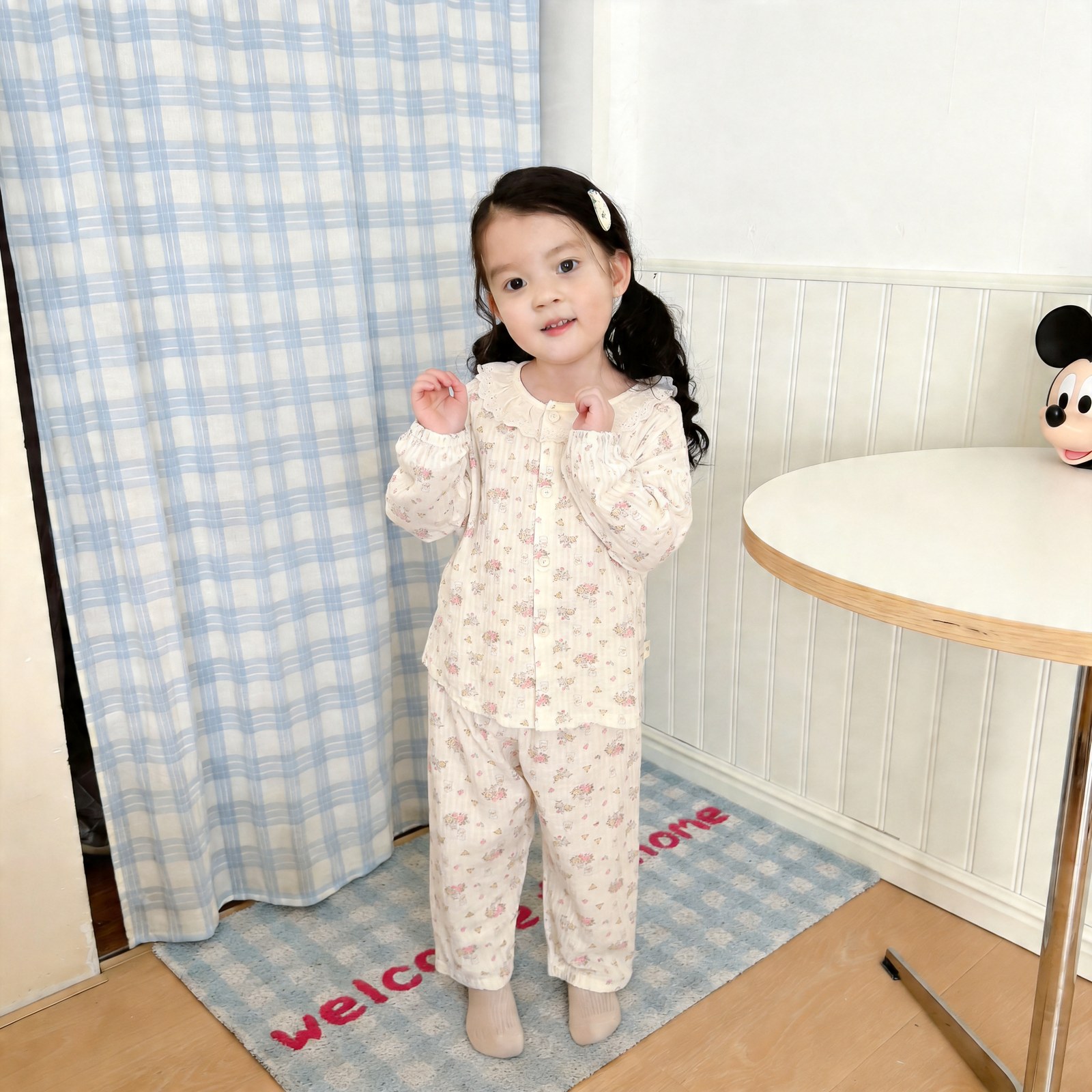 Version 2.0 air-washed cotton yarn home clothes (cardigan) 90-130
