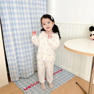 Version 2.0 air-washed cotton yarn home clothes (cardigan) 90-130