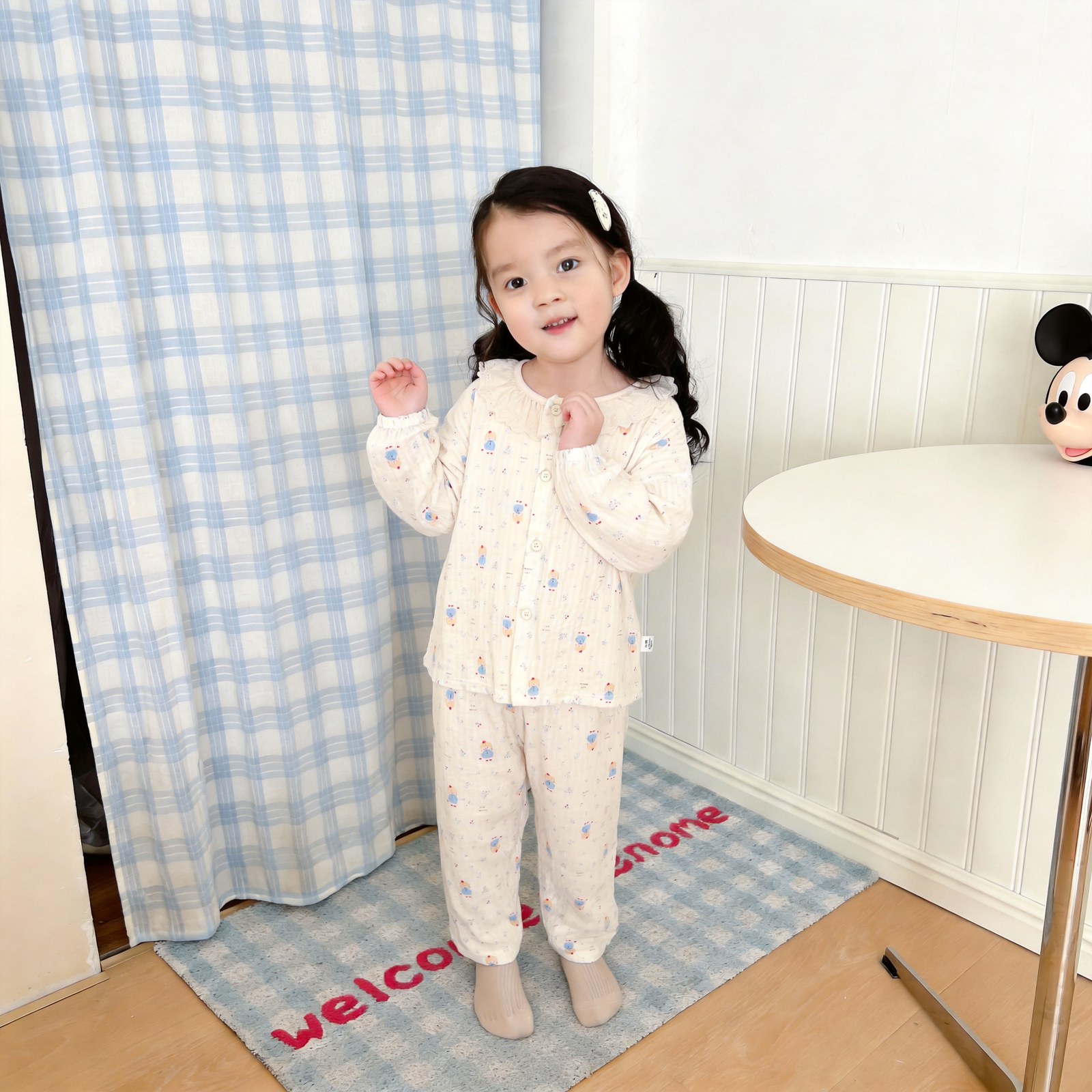 Version 2.0 air-washed cotton yarn home clothes (cardigan) 90-130