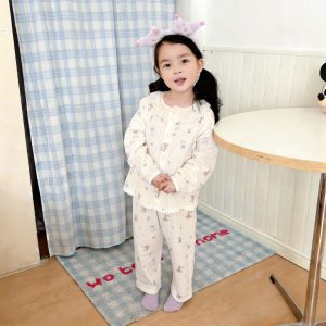Version 2.0 air-washed cotton yarn home clothes (cardigan) 90-130