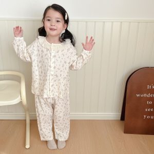 Version 2.0 air-washed cotton yarn home clothes (cardigan) 90-130