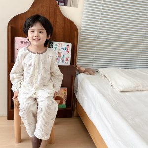 Version 2.0 air-washed cotton yarn home clothes (cardigan) 90-130