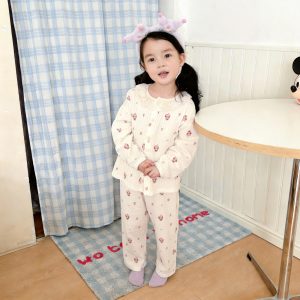 Version 2.0 air-washed cotton yarn home clothes (cardigan) 90-130