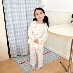 Version 2.0 air-washed cotton yarn home clothes (cardigan) 90-130