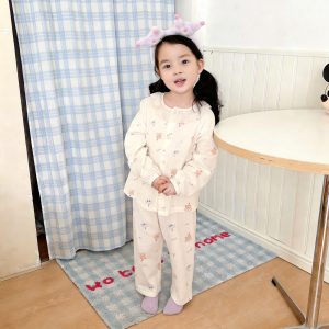 Version 2.0 air-washed cotton yarn home clothes (cardigan) 90-130
