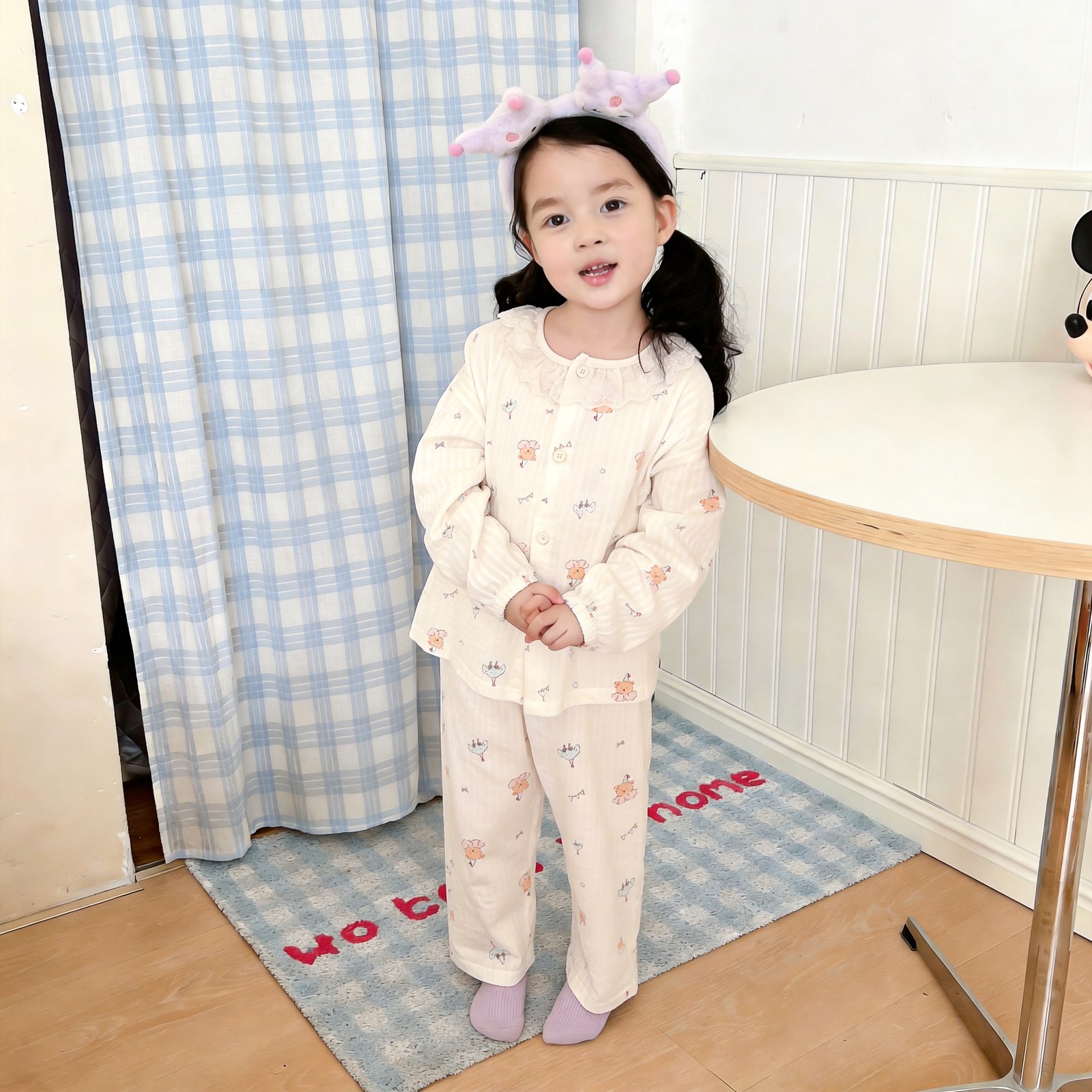 Version 2.0 air-washed cotton yarn home clothes (cardigan) 90-130