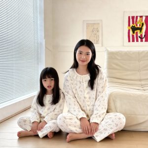 Version 2.0 air-washed cotton yarn home clothes (cardigan) M-L