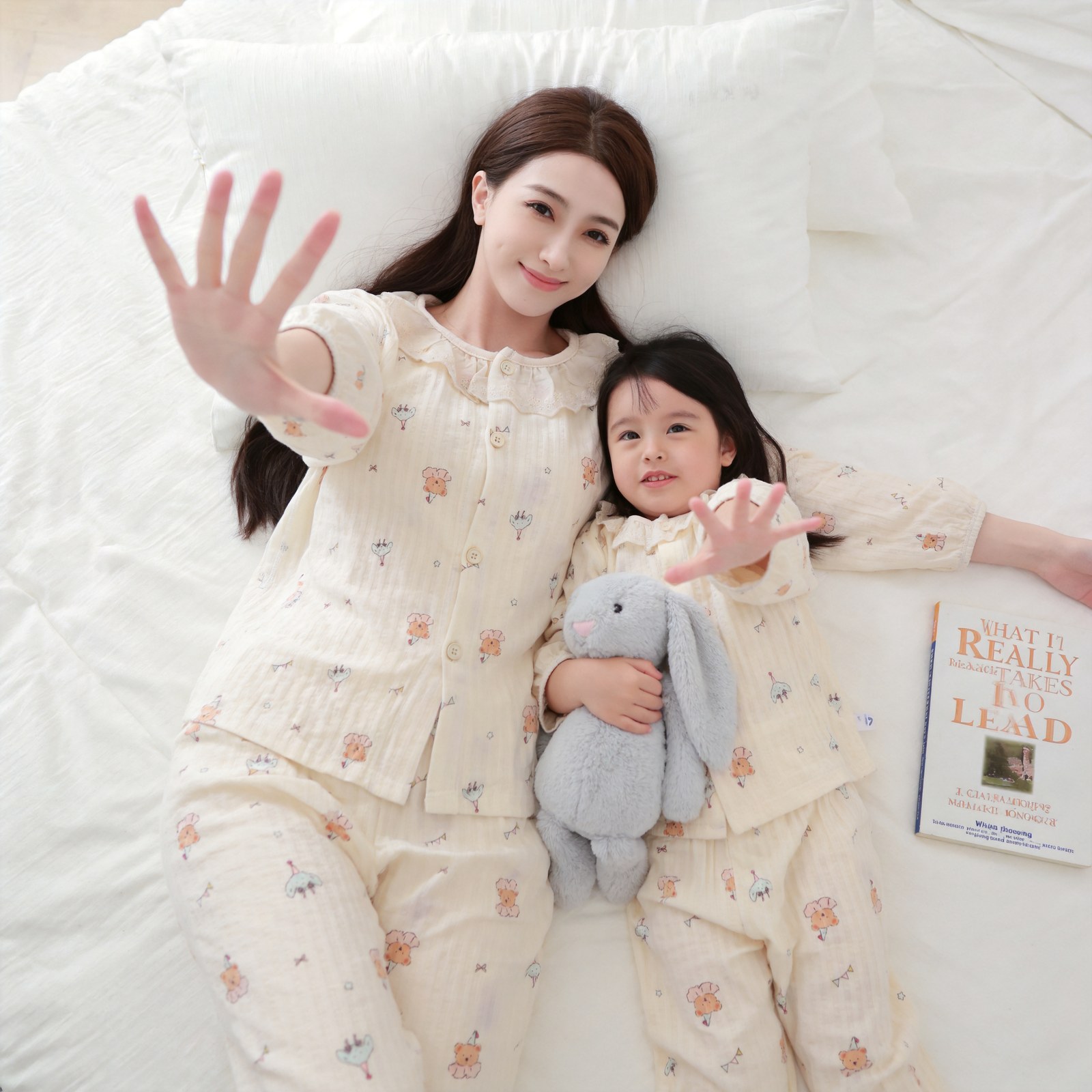 Version 2.0 air-washed cotton yarn home clothes (cardigan) M-L