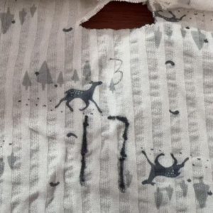 Version 2.0 air-washed cotton gauze home clothes (eight-quarter sleeves) 140-160
