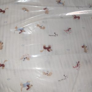 Version 2.0 cotton gauze children's anti-mosquito pants 90-150