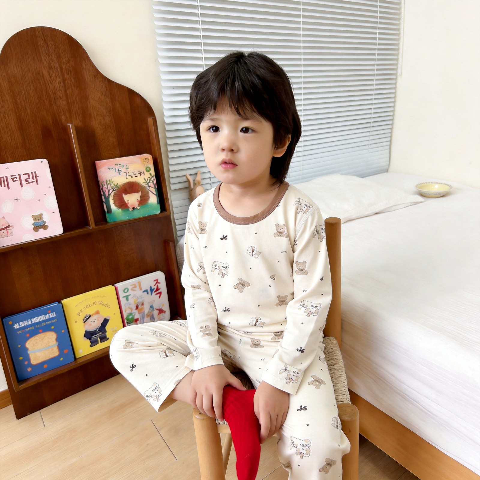 Beautiful cotton air-conditioned clothing 50.3% lyocell 42.2% cotton 7.5% spandex (long sleeves and trousers) 90-120