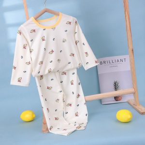 Beautiful cotton air-conditioned clothing 50.3% lyocell 42.2% cotton 7.5% spandex (long sleeves and trousers) 130-160