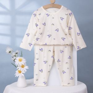Bingshang cotton air-conditioned clothing 89.9% Lyocell 10.1% spandex (long sleeves and trousers) 110-140