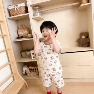 Beautiful cotton air-conditioned clothing 50.3% lyocell 42.2% cotton 7.5% spandex (short-sleeved mid-pants) 130-160