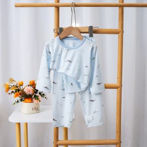 Kids' Cooling Cotton Loungewear Set - HMFZ-6029