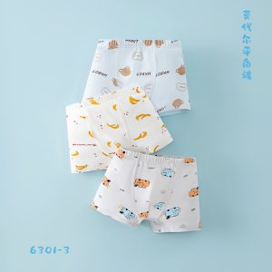 Kids' Modal Underwear - 3 Pack - HMFZ-6301