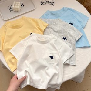 Kids' Cotton Pocket T-Shirt - RR26-001