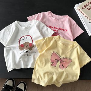 Kids' Pure Cotton Graphic T-Shirt - RR26-002