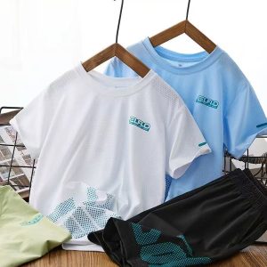 Kids' Cooling Quick-Dry T-Shirt & Shorts Set - RR26-011
